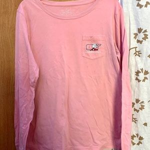 Pink Valentine’s day Vineyard Vines long sleeve